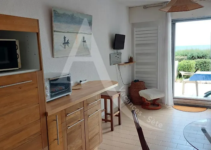 Lägenhet T2 Capacite 4 Personnes En Rez De Jardin Sète
